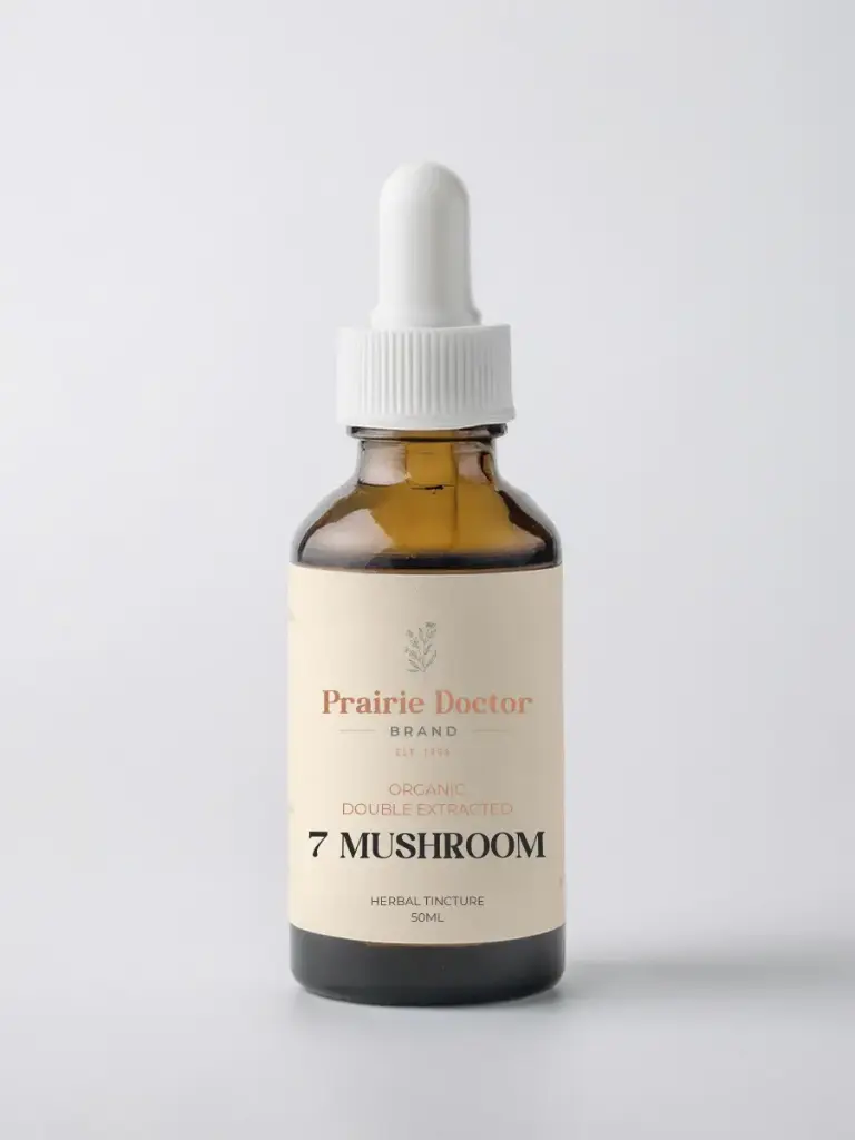 [7MUDE50] Seven Mushroom Double Extracted Tincture (50 mL)